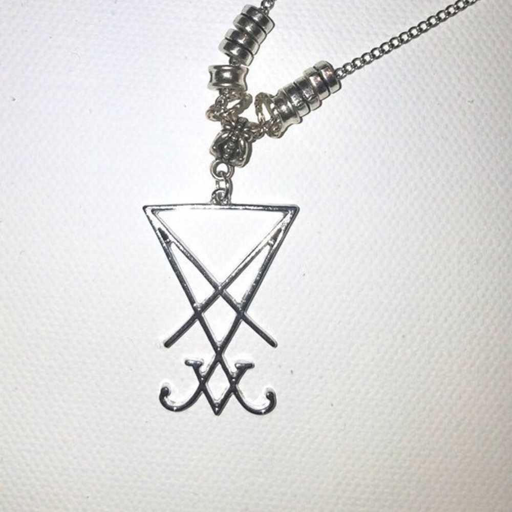 Sigil of Lucifer Pendant Necklace